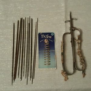 Vintage Sewing Tools and Coil Pins